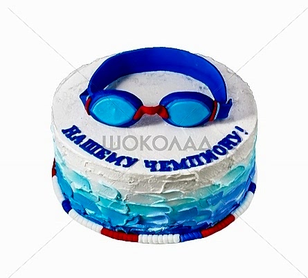 торт Пловцу-чемпиону