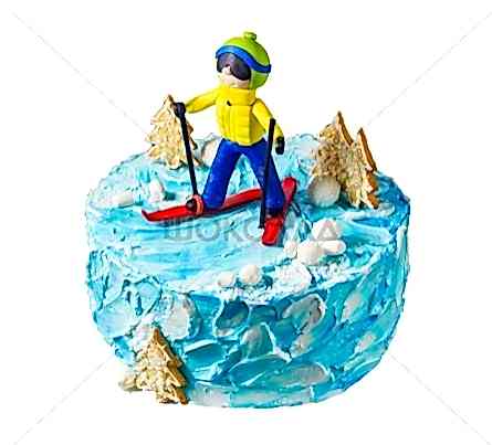 торт Лыжник