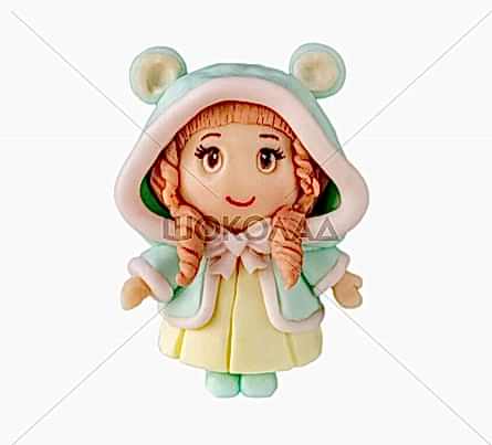 торт Девочка из аниме