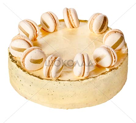 торт Ванильно-грушевый кейк с халвой