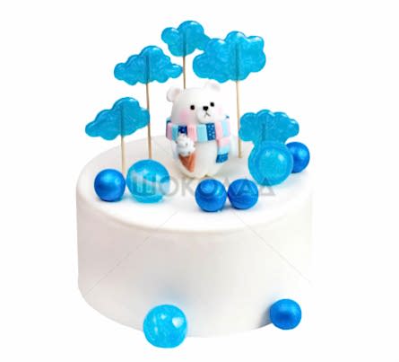 торт Мишка на севере