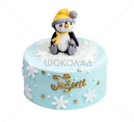 торт Пингвиненок