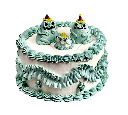торт Жабки-подружки