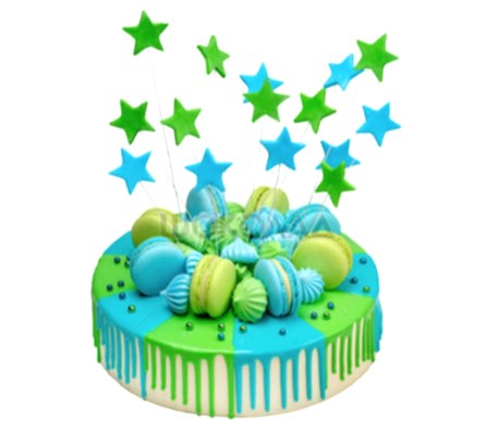 торт Фейерверк для именинника