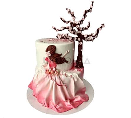 торт Цветущий сад