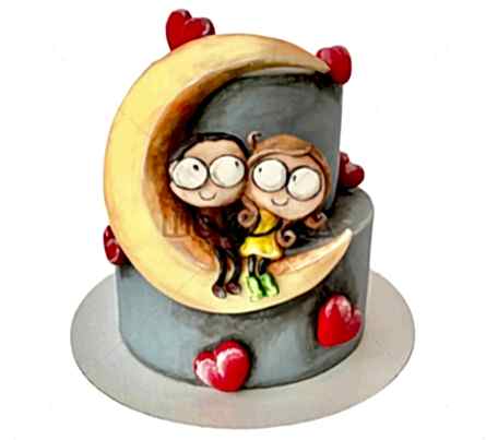 торт До луны и обратно