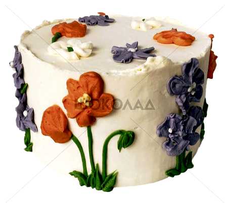 торт Лютики-цветочки