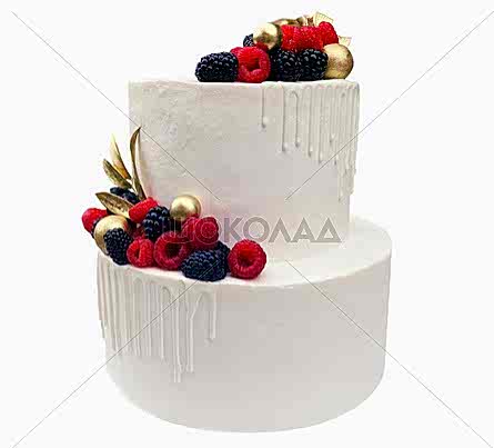 торт Ягоды и золото