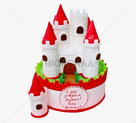 торт 3D Замок