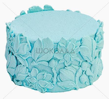 торт Лазурные цветы