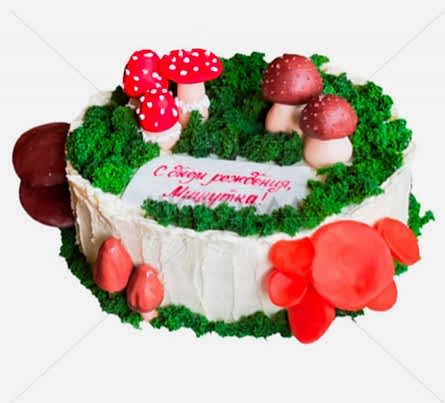 торт Грибнику