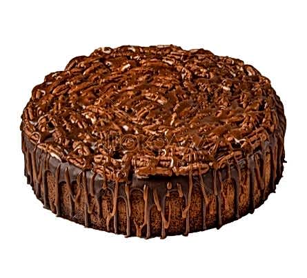 торт Пирог Брауни с орехами Пекан