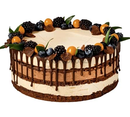 торт От 3-х кг Шоколад & Маракуйя
