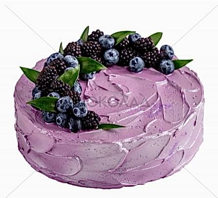 торт Черничное настроение