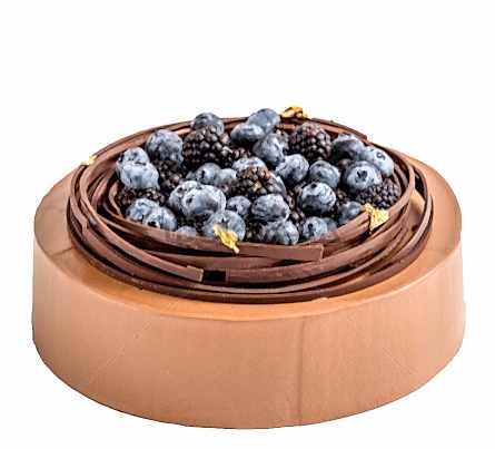 торт Голубика в шоколаде