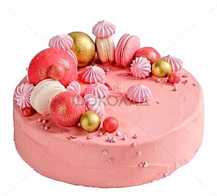 торт Розовое золото