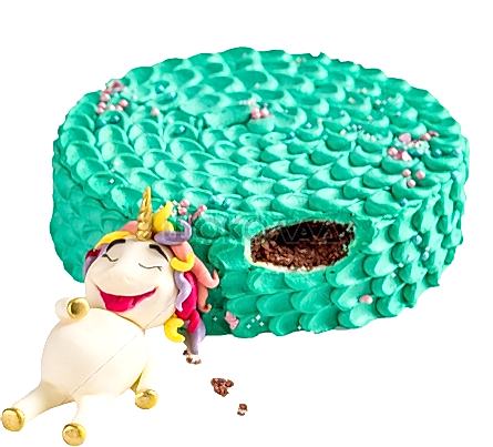 торт Единорог-сладкоежка