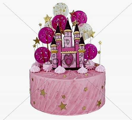 торт Замок для принцессы