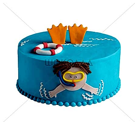 торт Юный дайвер
