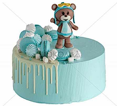 торт Мишка-путешественник