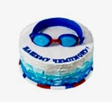 торт Пловцу-чемпиону