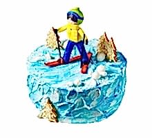 торт Лыжник