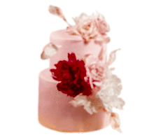 торт Цветочный этюд