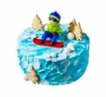 торт Сноубордист