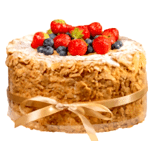 торт Наполеон с вишней1,8 кг