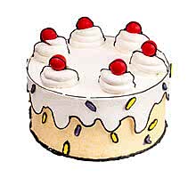 торт Нарисованный тортначинка на выбор
