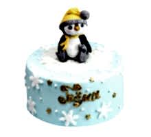 торт Пингвиненок