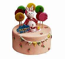 торт Зайка-именинник