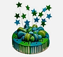 торт Фейерверк для именинника