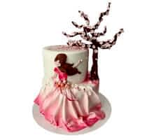 торт Цветущий сад