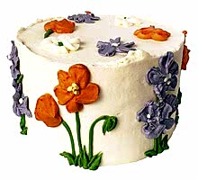 торт Лютики-цветочки