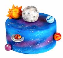 торт Млечный путь