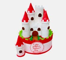 торт 3D Замок