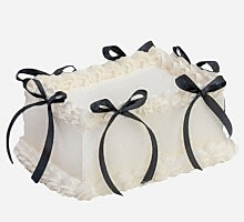 торт Рюши и бантики