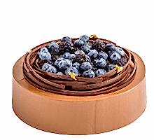 торт Голубика в шоколаде