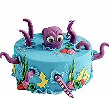 торт Осьминожка