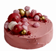 торт Розовое золото