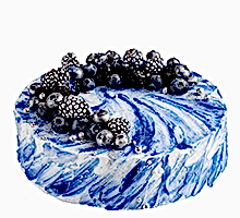 торт Цвет настроения Синийначинка на выбор