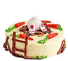 торт Зайка и морковка