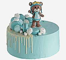 торт Мишка-путешественник