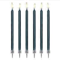 торт Свечи для торта "Голубые"